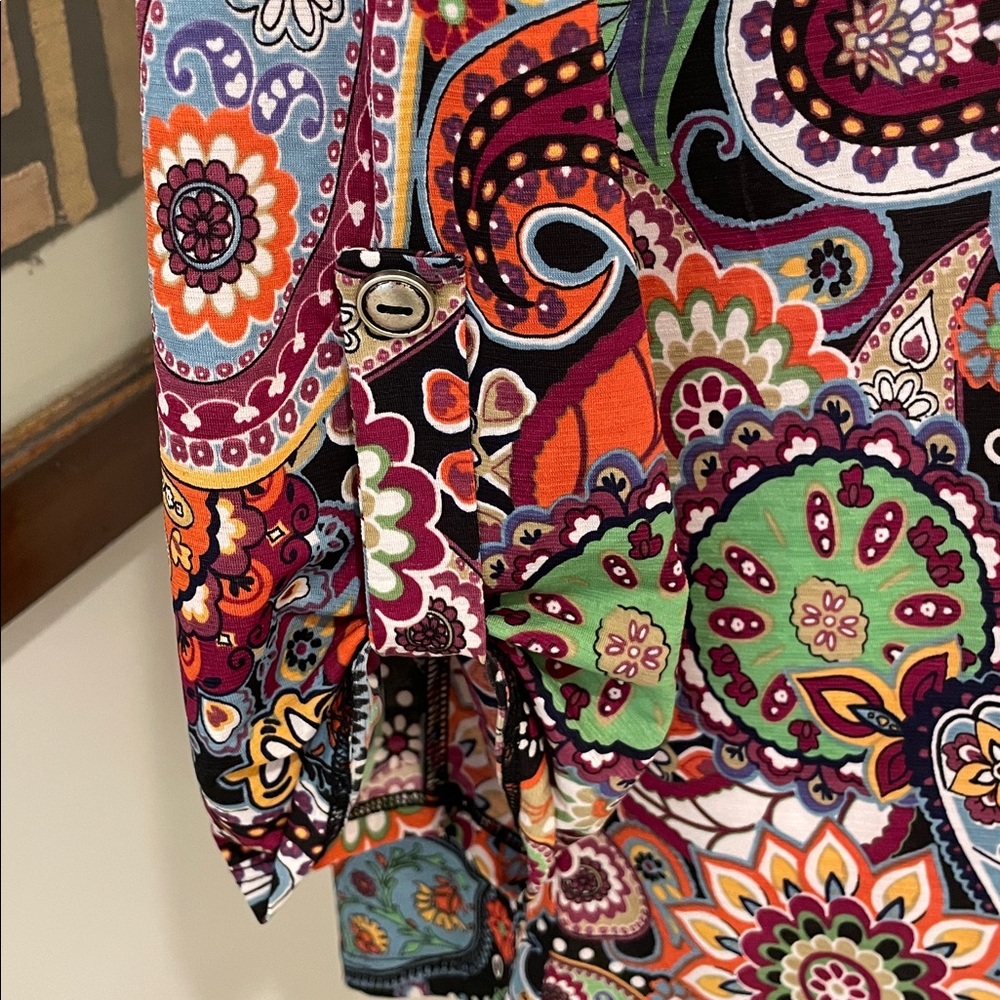 Dear Scarlett Multicolor Paisley Blouse - Picture 3 of 6